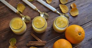 وصفة كريمة البرتقال والقرفة