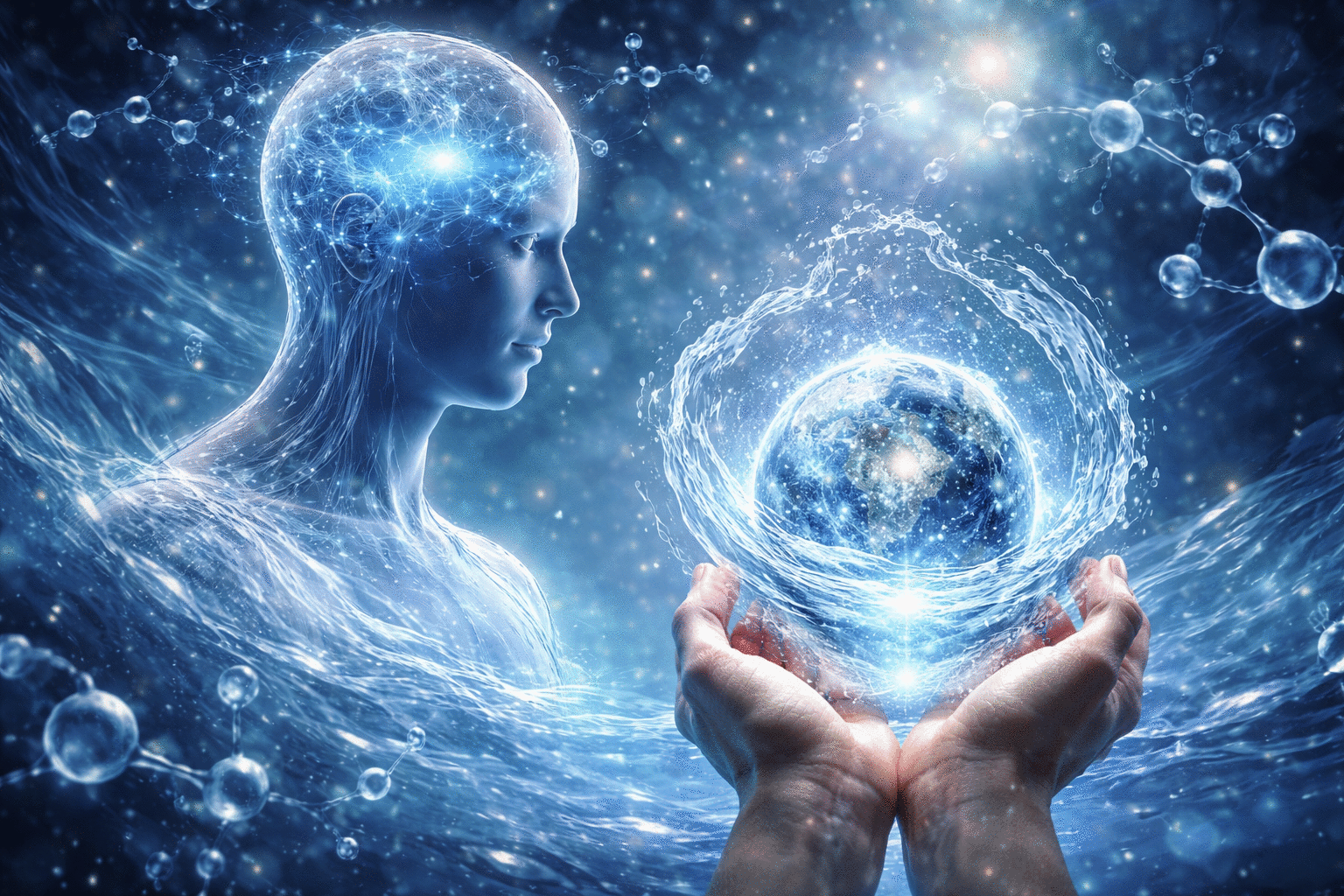 ذاكرة الماء: بين الاكتشافات العلمية، الموروث الإنساني، وبدايات الخلق ذاكرة الماء: بين الاكتشافات العلمية، الموروث الإنساني، وبدايات الخلق