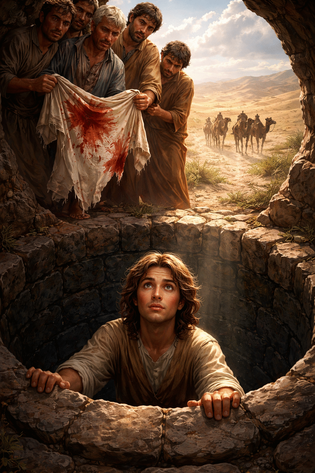 يوسف في البئر يوسف في البئر